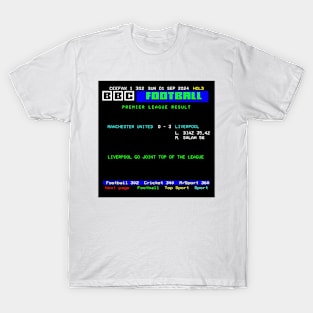 bbc ceefax liverpool T-Shirt
